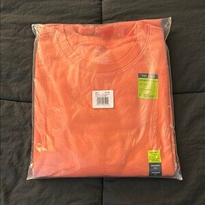 Tek Gear Ultrasoft Fleece Orange Pullover- XXL